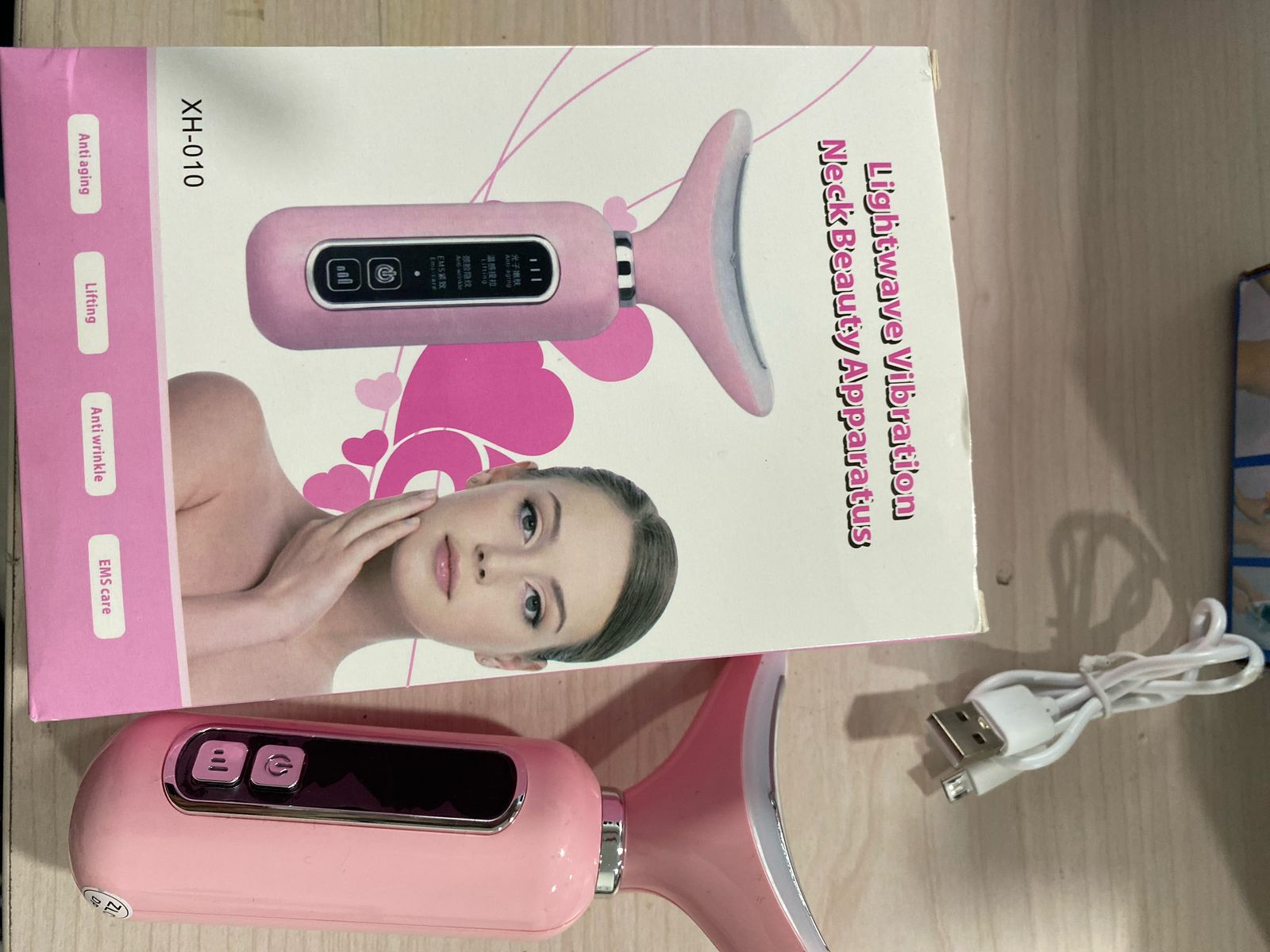 Masajeador Facial A Base de Luz